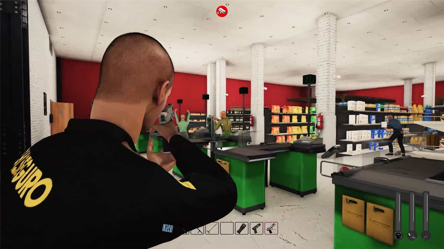 超市安全模拟器  Supermarket Security Simulator  中文网盘下载