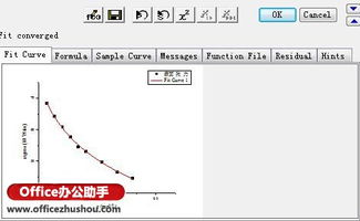 Origin非线性拟合的方法