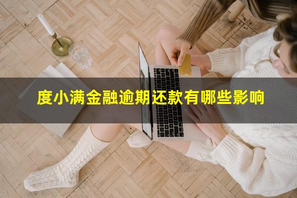 度小满金融逾期还款有哪些影响?度小满逾期了会怎样