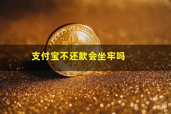 支付宝不还款会坐牢吗?支付宝不还会怎么办