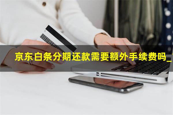 京东白条分期还款需要额外手续费吗_1?京东白条 分期付款