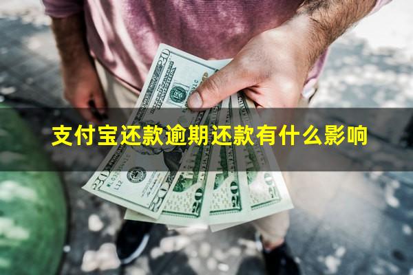 支付宝还款逾期还款有什么影响?支付宝逾期还款是还本还是还罚息