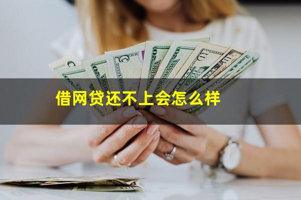 借网贷还不上会怎么样