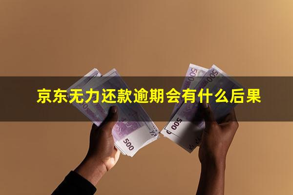 京东无力还款逾期会有什么后果?京东无力还款最佳处理方法