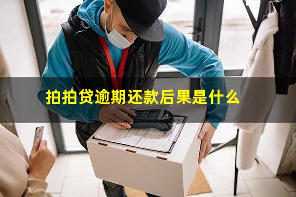 拍拍贷逾期还款后果是什么?拍拍贷逾期还款后果是什么呢