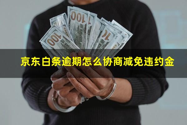 京东白条逾期怎么协商减免违约金?京东白条逾期怎么协商减免违约金呢