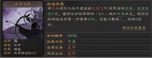 三国志战略版无当飞军攻略